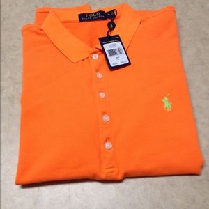 Ralph Lauren Women’s Skinny Stretch Polo Shirt.